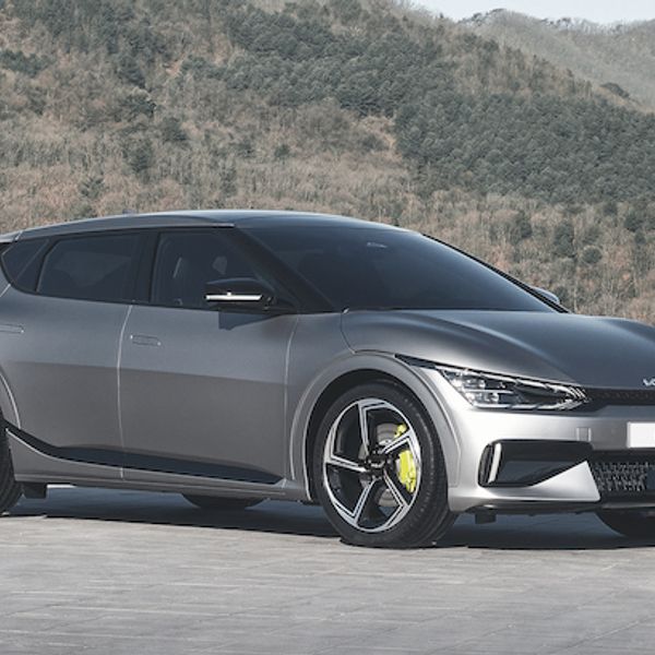 KIA EV6 GT exterior front and side